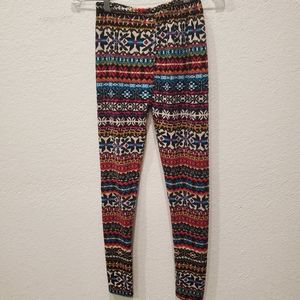 👛J Village Colorful Leggings